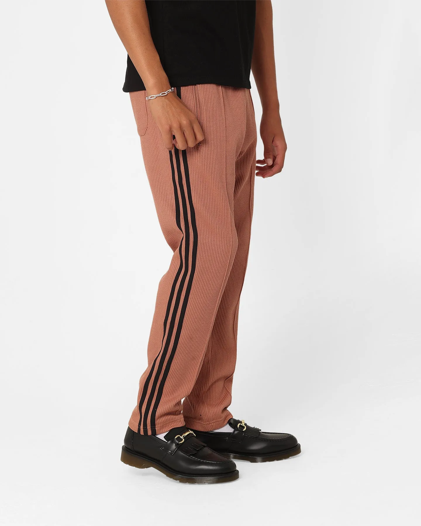Adidas Adicolour Q2 Waffle Beckenbauer Track Pants Clay Strata/Black