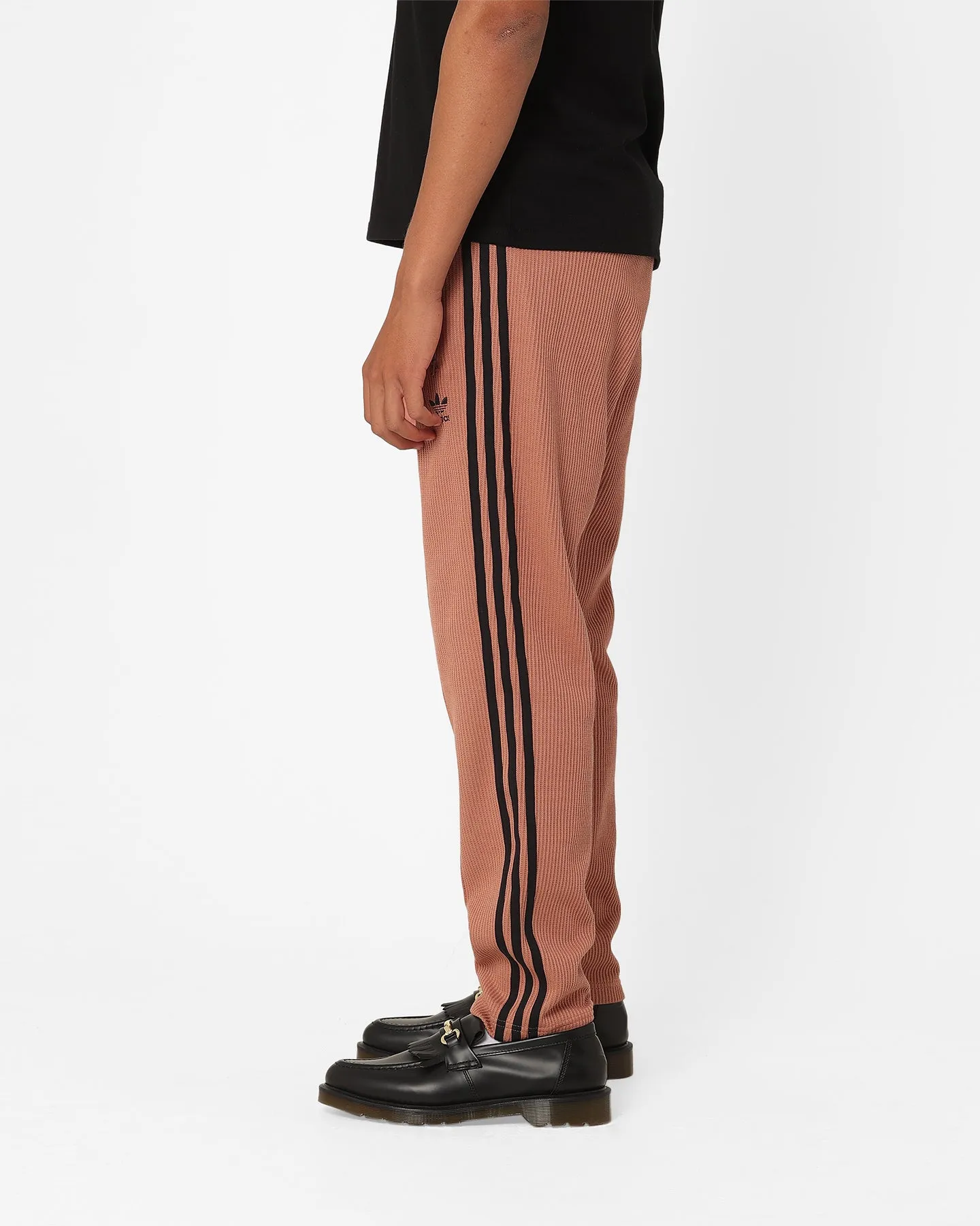 Adidas Adicolour Q2 Waffle Beckenbauer Track Pants Clay Strata/Black