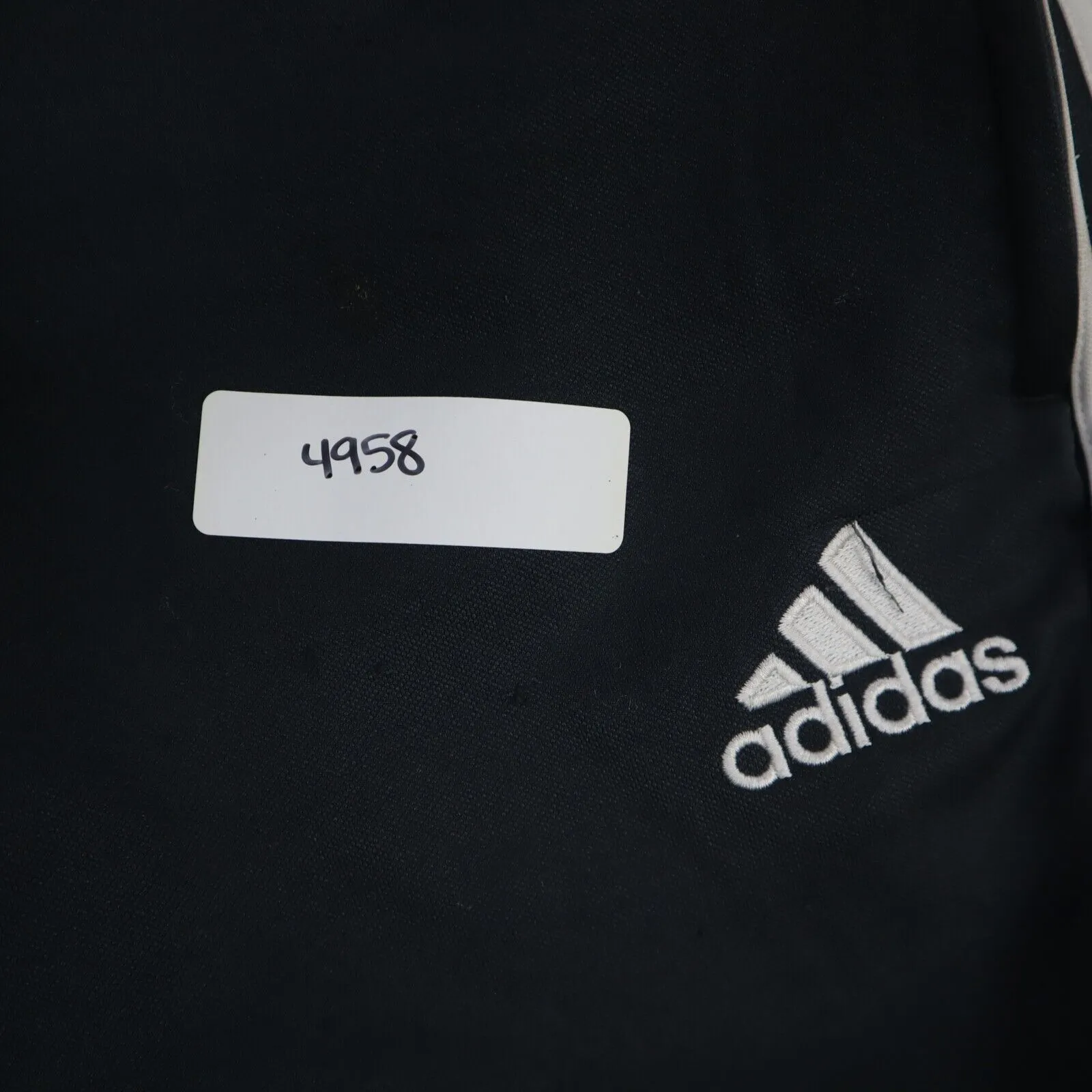 Adidas Track Pants Women Small S Black 3 Striped Slim Fit Sportswear Logo Pant