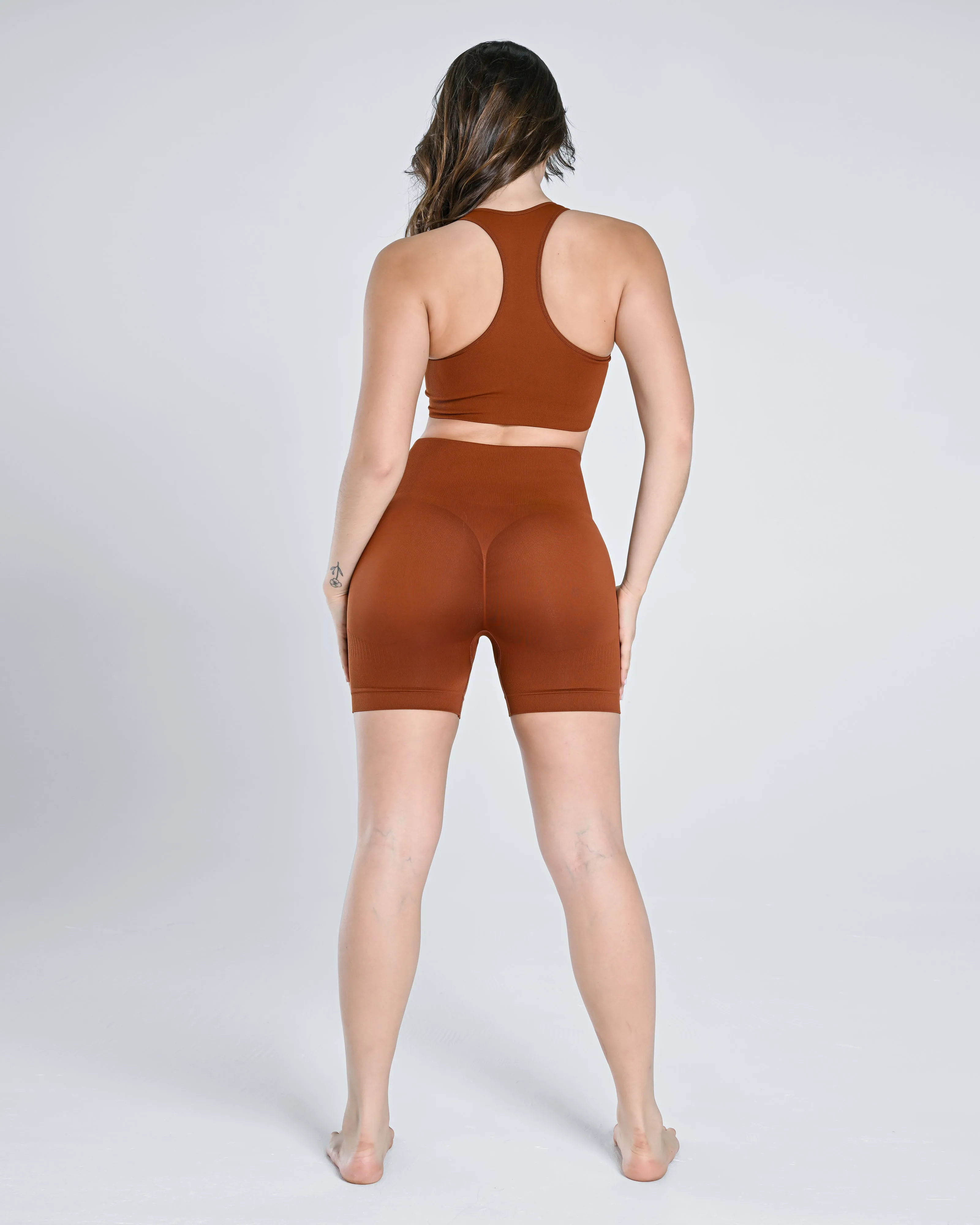 AirWear Sports Bra & Bike Shorts Set