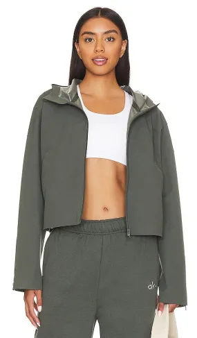 alo Enhance Bonded Jacket in Army