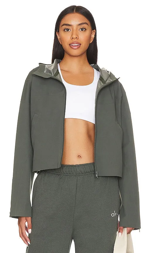 alo Enhance Bonded Jacket in Army