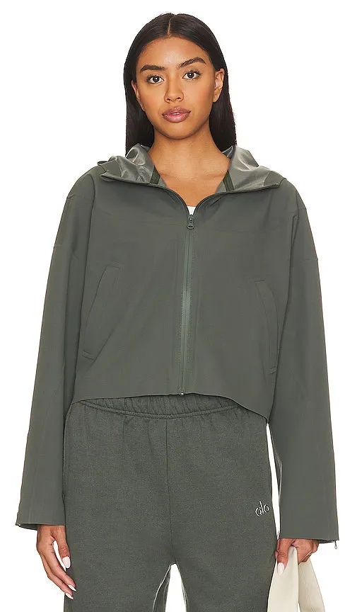 alo Enhance Bonded Jacket in Army