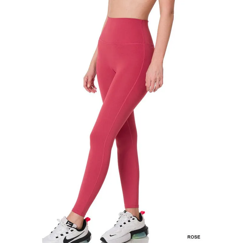 ATHLETIC HIGH WAISTED FULL LENGTH LEGGINGS