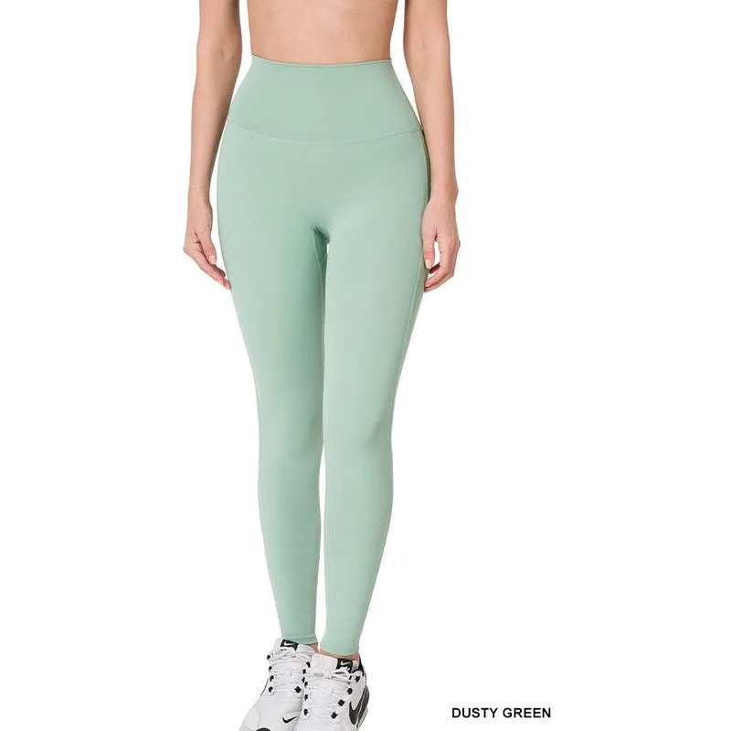 ATHLETIC HIGH WAISTED FULL LENGTH LEGGINGS