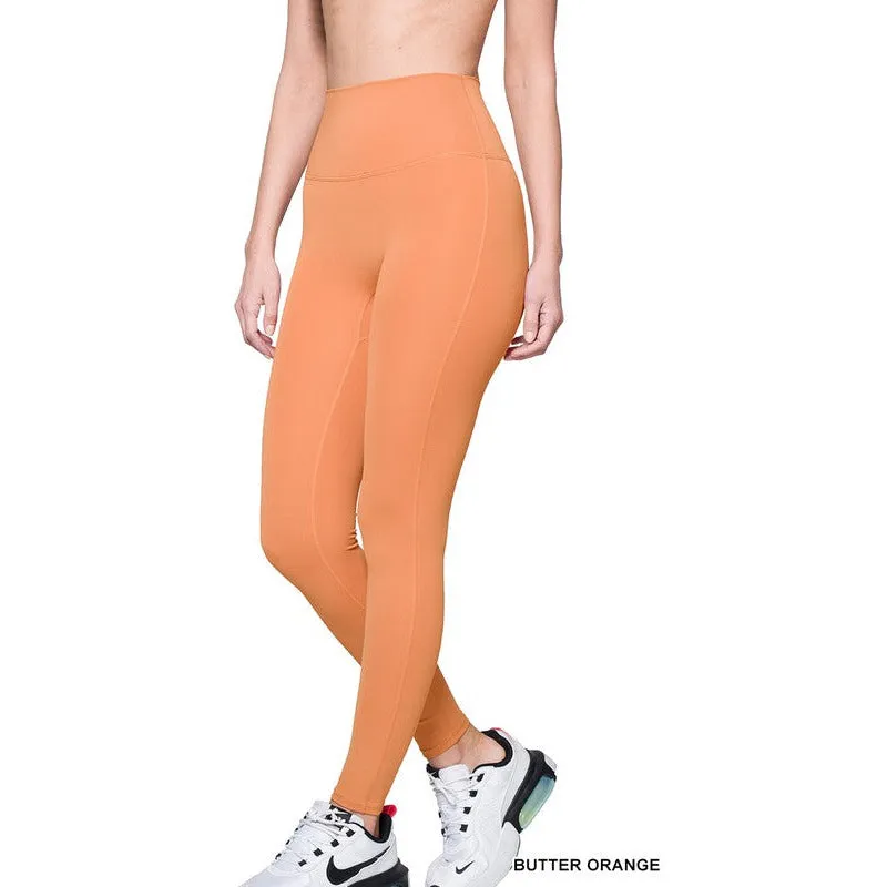 ATHLETIC HIGH WAISTED FULL LENGTH LEGGINGS