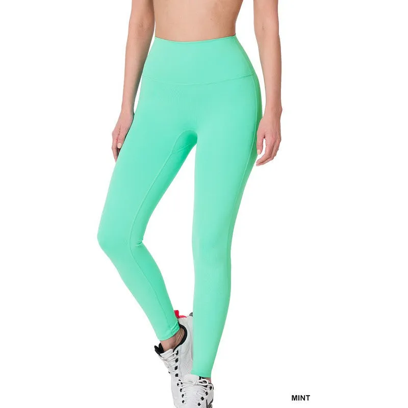 ATHLETIC HIGH WAISTED FULL LENGTH LEGGINGS