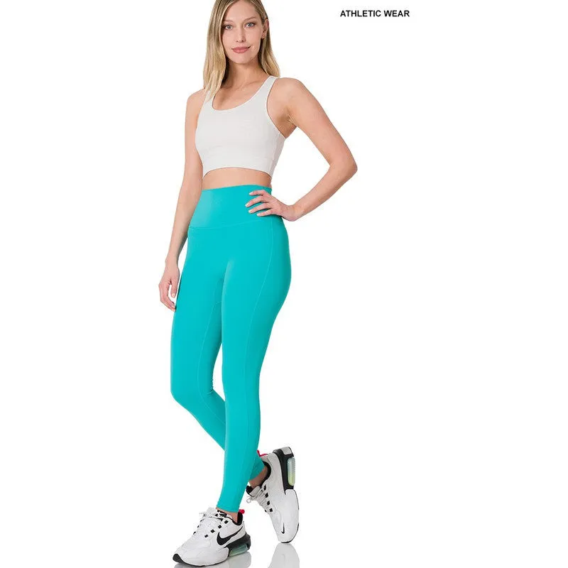 ATHLETIC HIGH WAISTED FULL LENGTH LEGGINGS