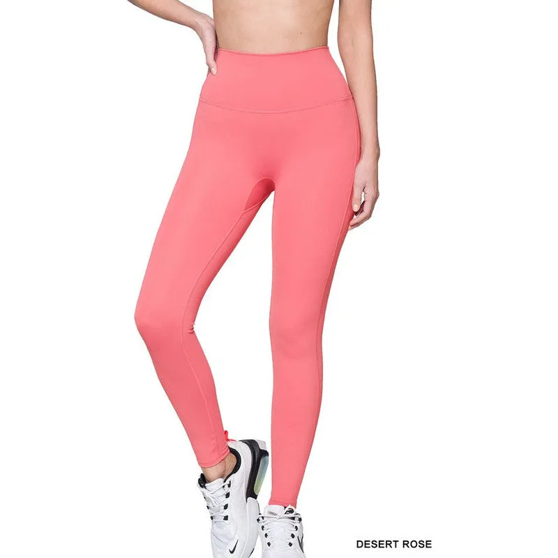 ATHLETIC HIGH WAISTED FULL LENGTH LEGGINGS