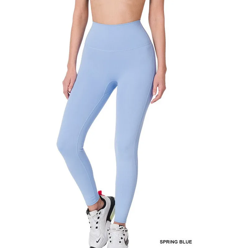 ATHLETIC HIGH WAISTED FULL LENGTH LEGGINGS