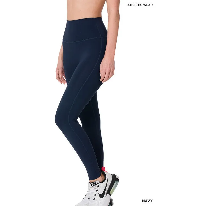 ATHLETIC HIGH WAISTED FULL LENGTH LEGGINGS