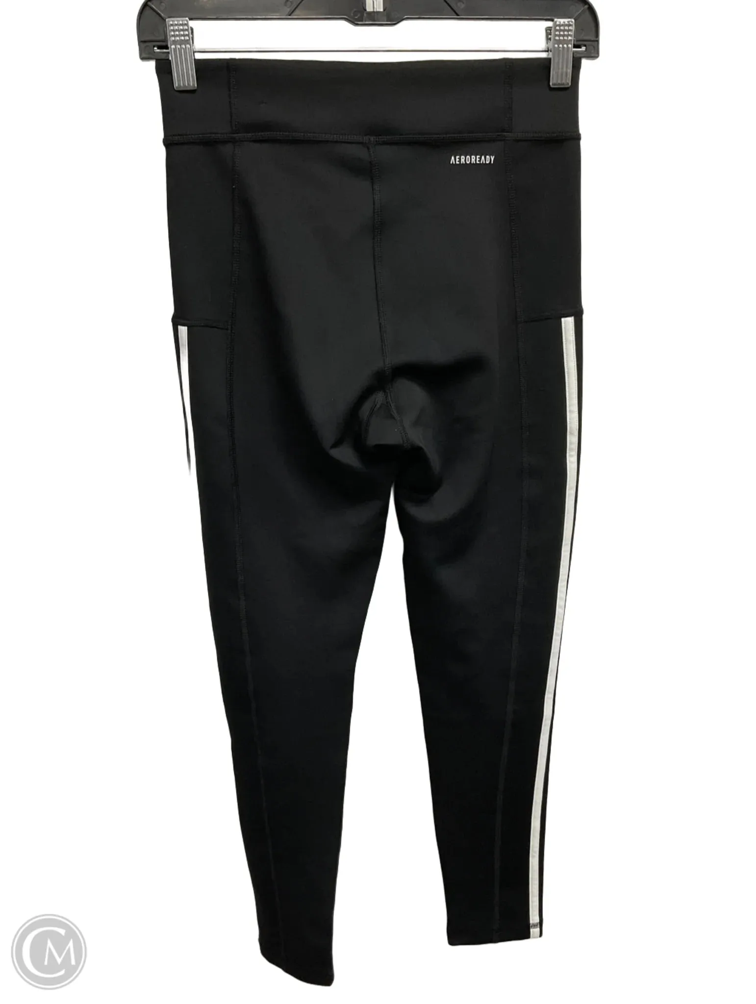 Athletic Leggings By Adidas In Black, Size: S