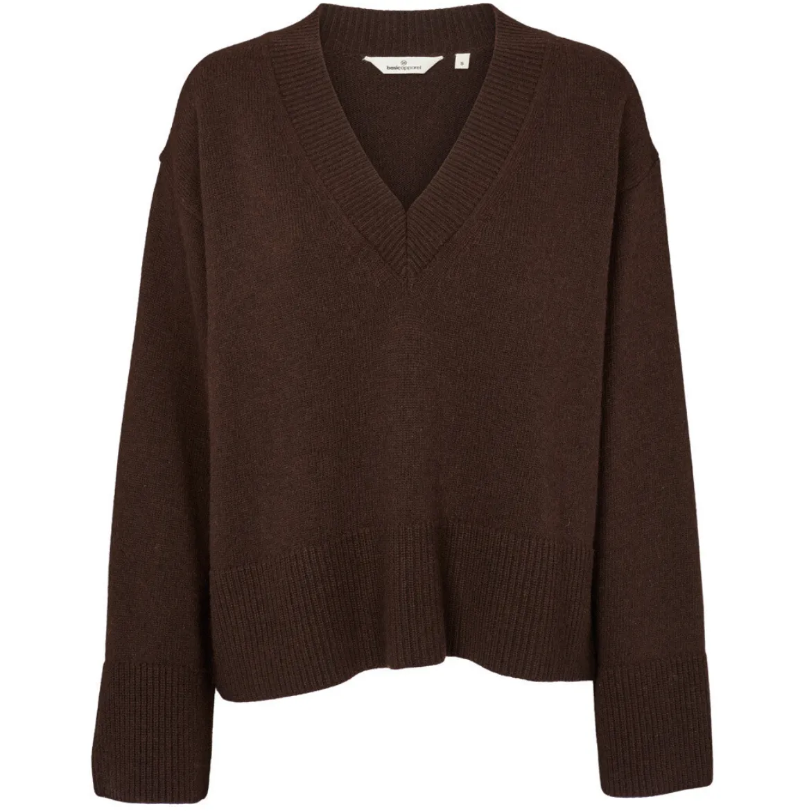 Basic Apparel Cady V-Neck Chocolate Torte BA288-03