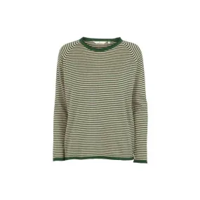 Basic Apparel Soya Mini Stripe Eden/Rugby Tan BA266-03