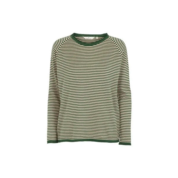 Basic Apparel Soya Mini Stripe Eden/Rugby Tan BA266-03