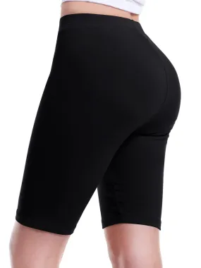 Basic High Waisted Active Yoga Soft Biker Shorts2