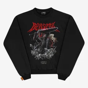 Berserk Black Swordsman Oversized Sweatshirt | Premium Anime Apparel