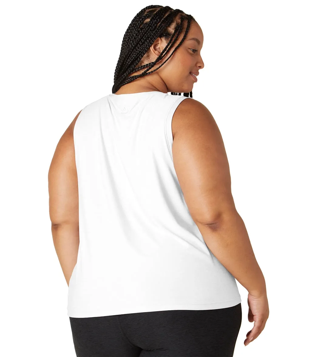 Beyond Yoga Plus Featherweight Spacedye Balanced Muscle Yoga Tank