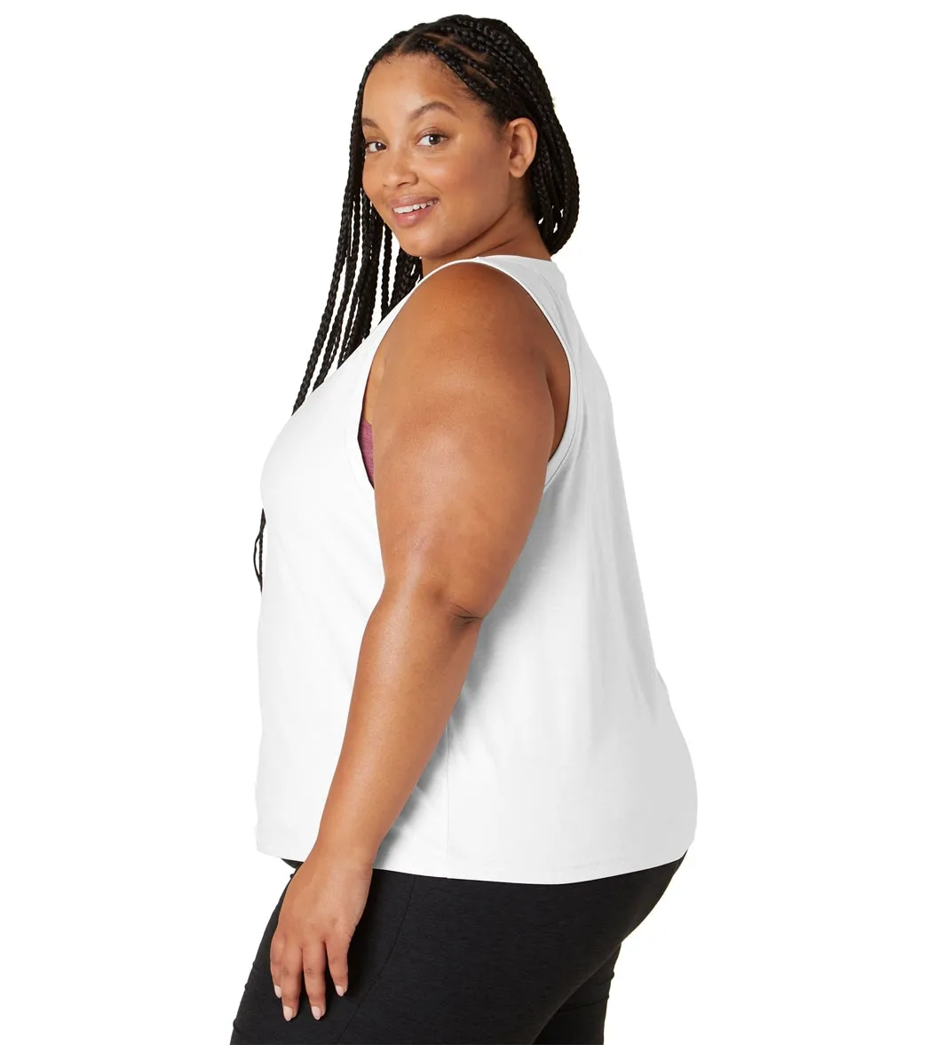 Beyond Yoga Plus Featherweight Spacedye Balanced Muscle Yoga Tank