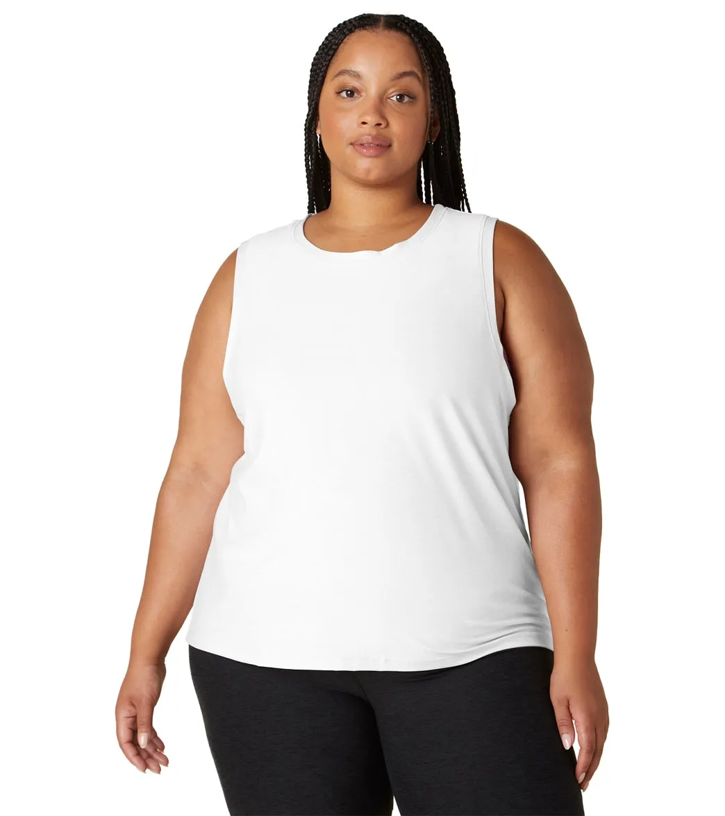 Beyond Yoga Plus Featherweight Spacedye Balanced Muscle Yoga Tank