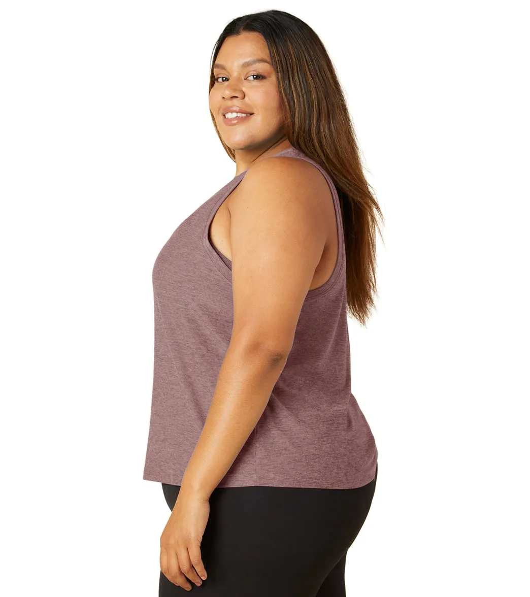 Beyond Yoga Plus Featherweight Spacedye Balanced Muscle Yoga Tank