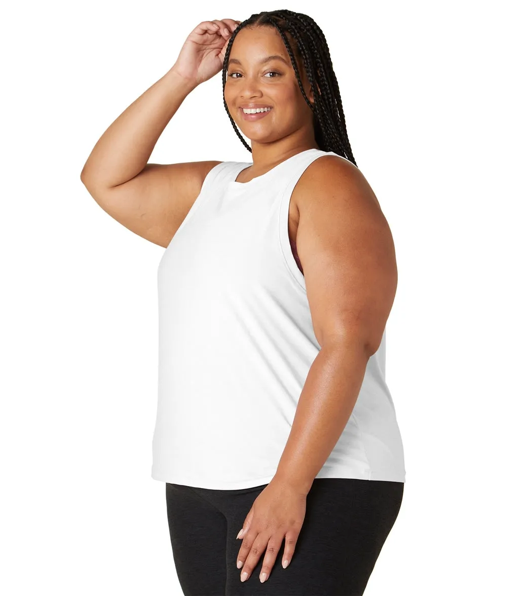Beyond Yoga Plus Featherweight Spacedye Balanced Muscle Yoga Tank