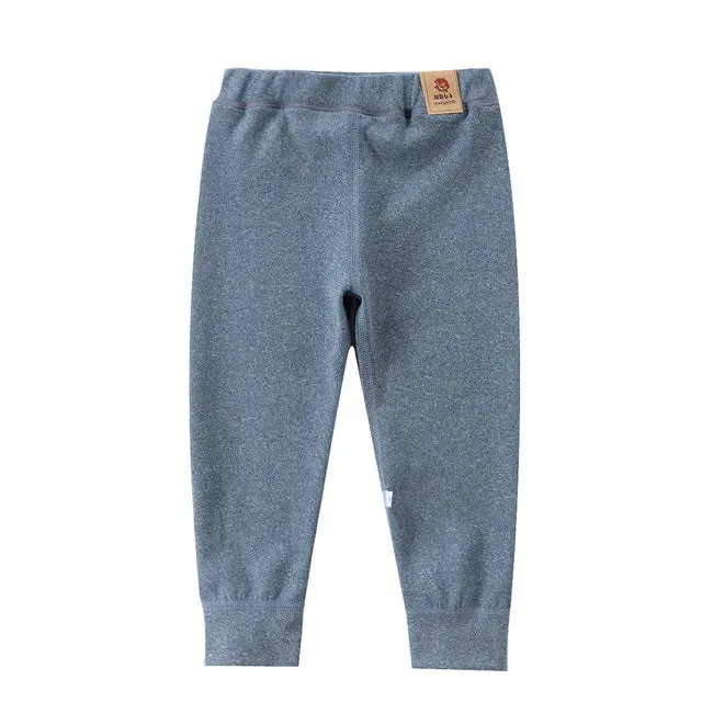 Big Size Children's Fleece Warm Render Pants For Boys Girls Winter Velvet Leggings Kids Baby Pants Thickened