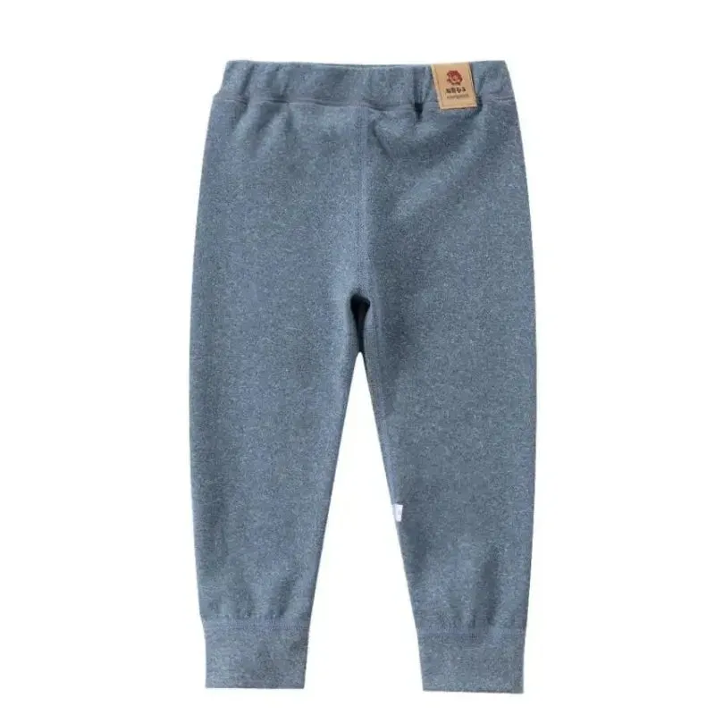 Big Size Children's Fleece Warm Render Pants For Boys Girls Winter Velvet Leggings Kids Baby Pants Thickened