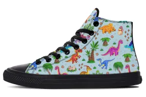 Blue Baby Dinos High Tops