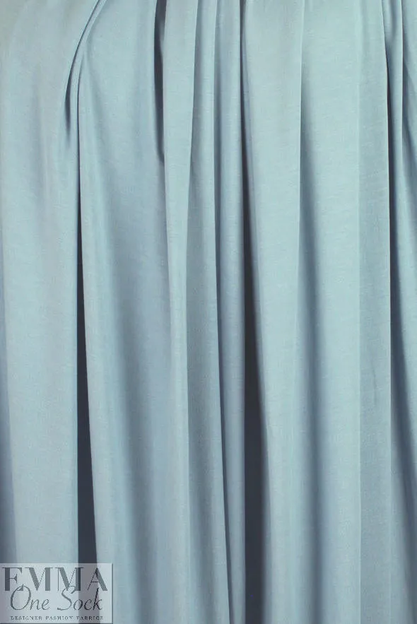 blue fog Oeko-Tex bamboo/spandex 4-way jersey