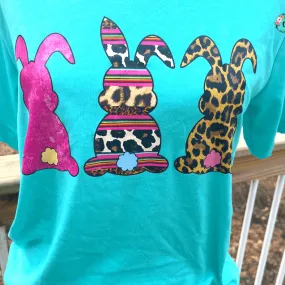 BoHo Trio Easter Bunny Tee
