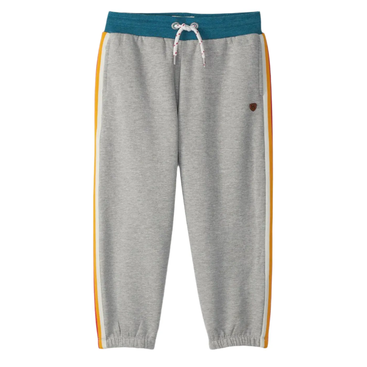 Boys Athletic Grey Baggy Track Pants