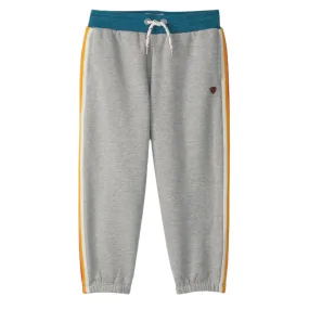 Boys Athletic Grey Baggy Track Pants