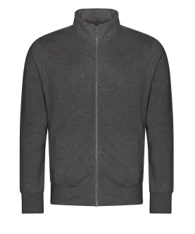 Charcoal - Campus full-zip sweatshirt