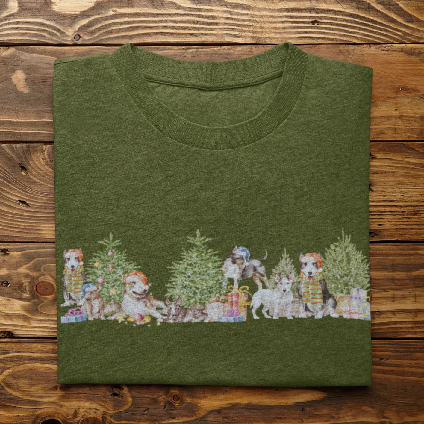 Christmas Dogs shirt, Dog Lover Sweater, Holiday Sweater, Christmas Shirt, Dog Gift, Cute Dogs, Gift for Dog Lover, Dog Mom Shirt