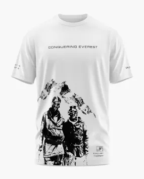 CONQUERING EVEREST Signature LuxeSoft Cotton T-Shirt