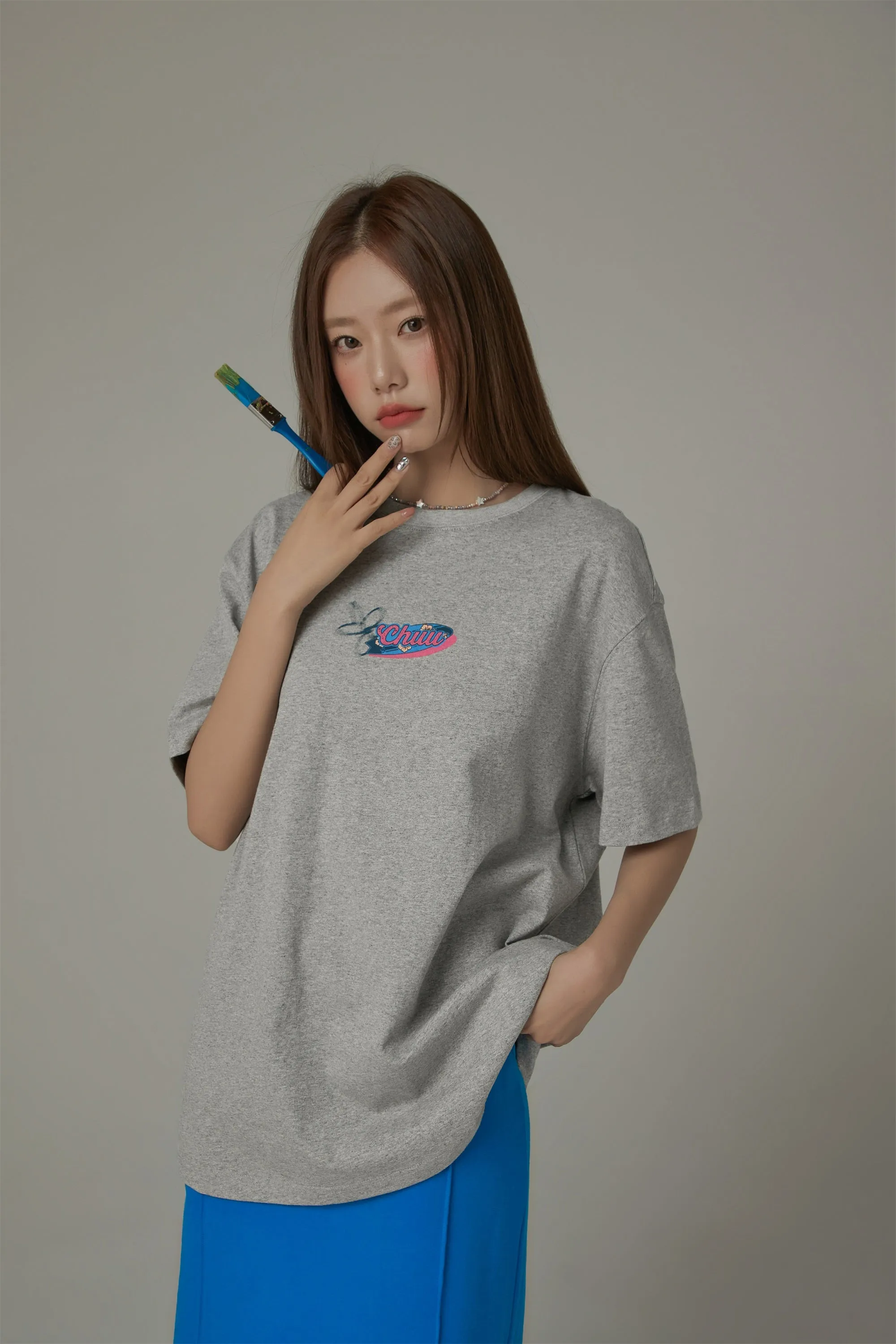 Create Vitamin C In Your Life Printed Design Cotton Loose Fit T-Shirt