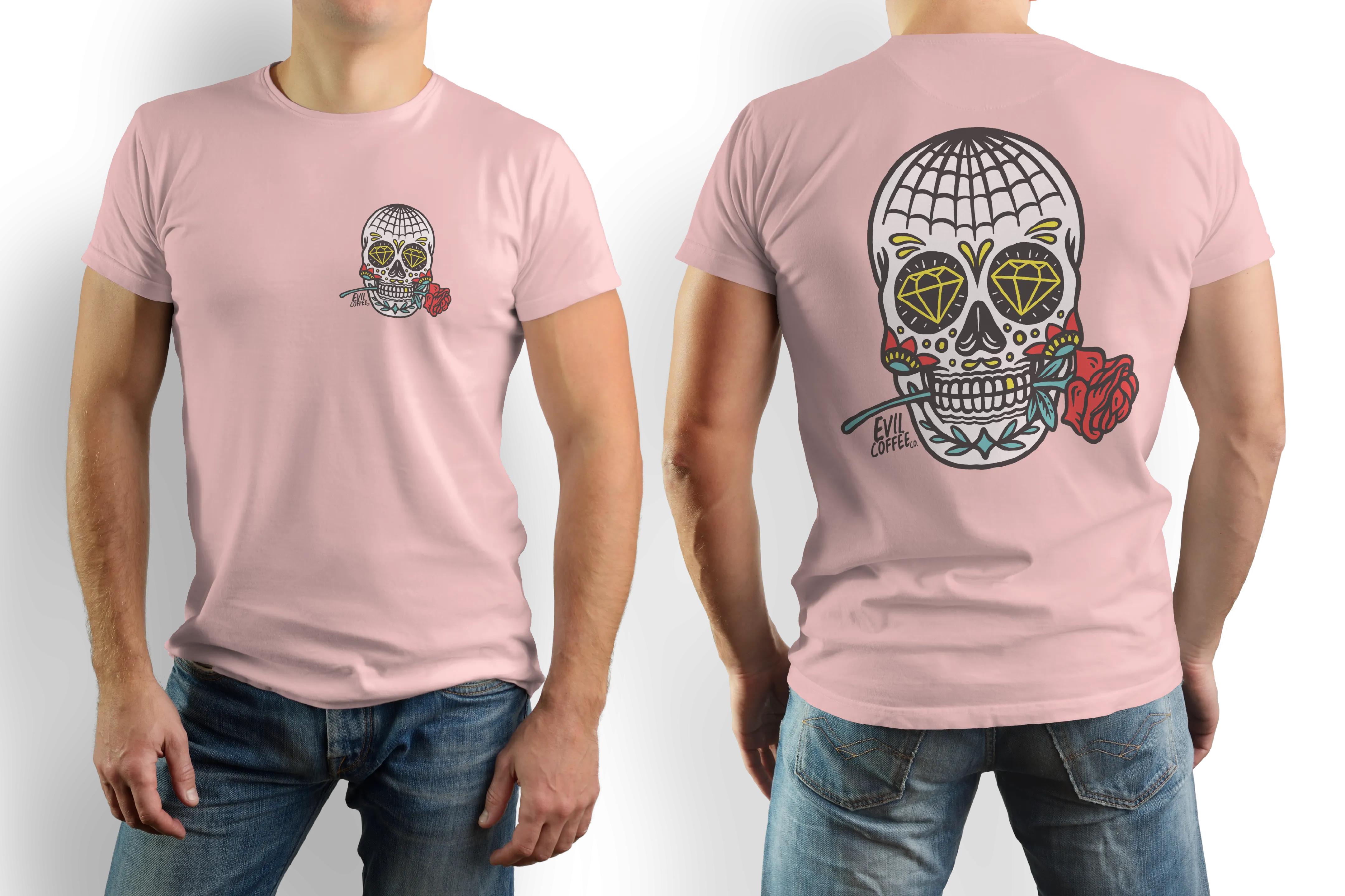 Day of The Dead - Evil Coffee T Shirt