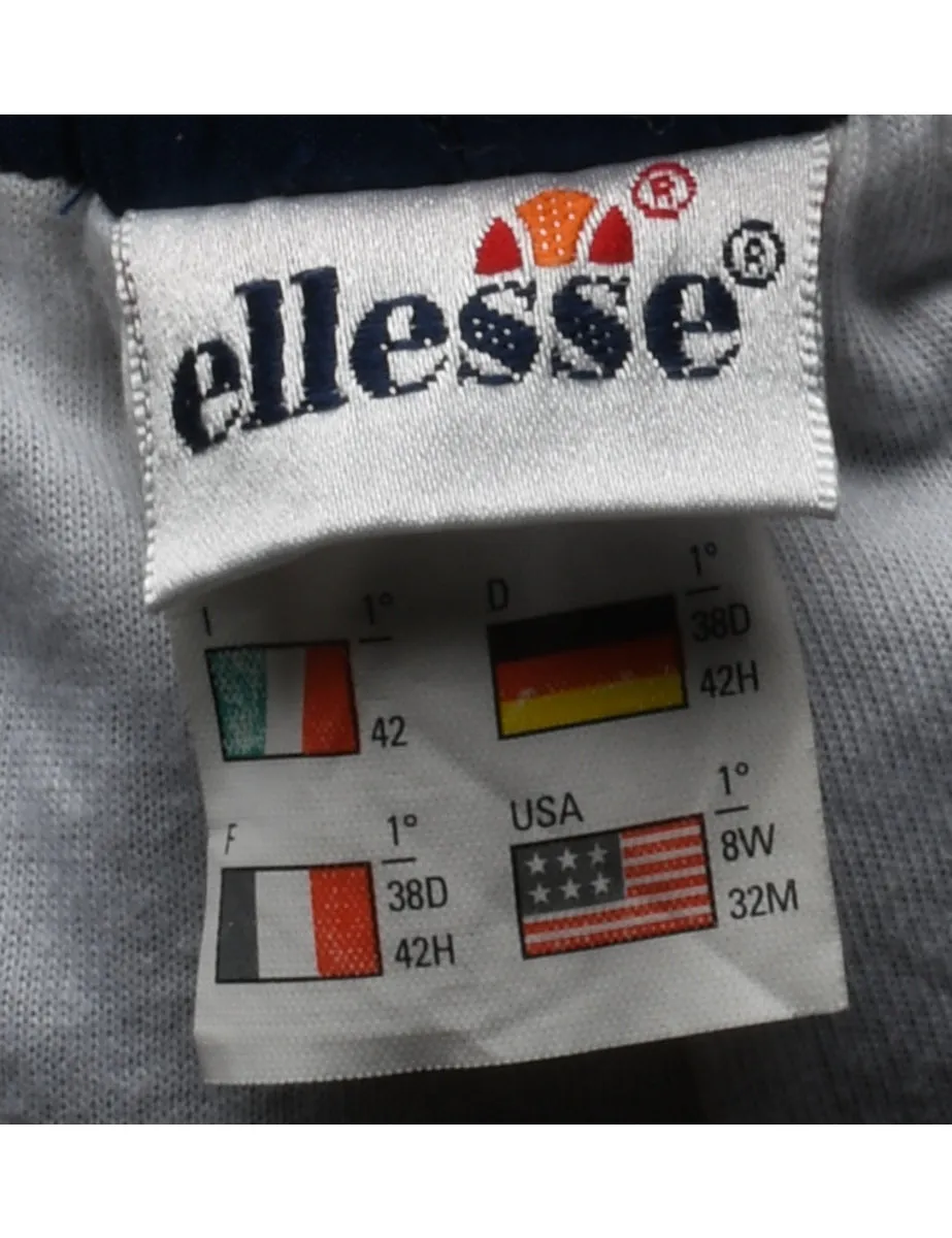 Ellesse Navy Track Pants - W26 L27
