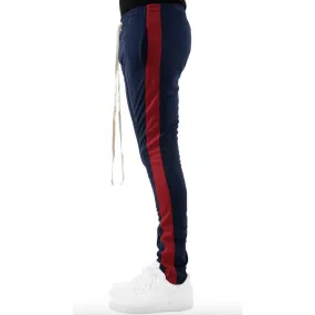 EPTM Navy Track Pants w/Red Stripe (w/Pull Strings)