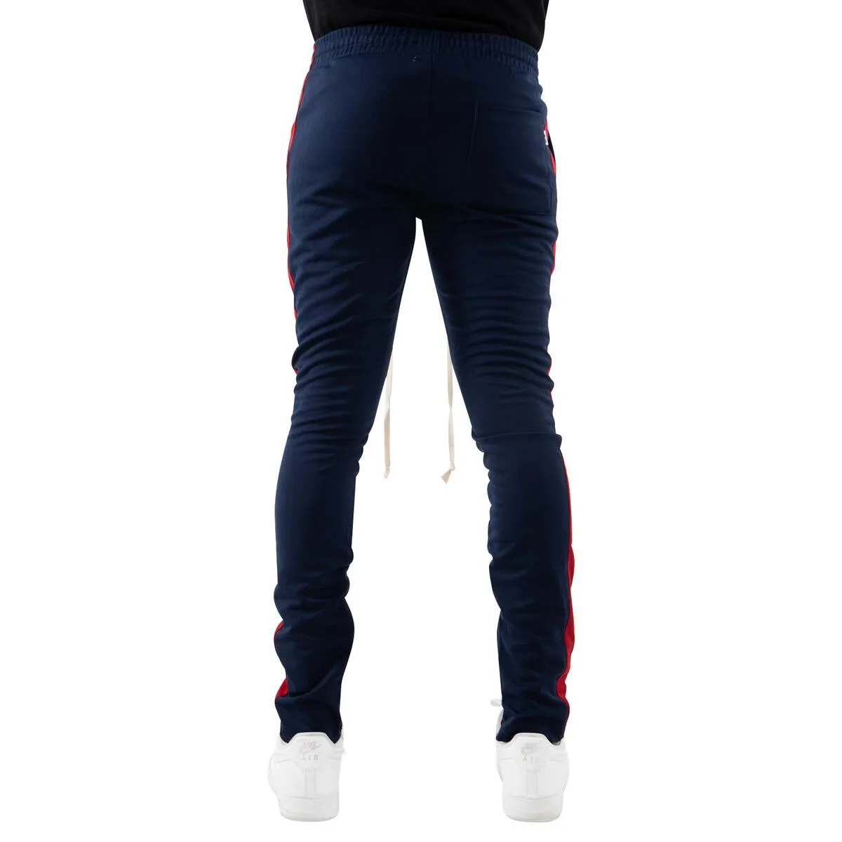 EPTM Navy Track Pants w/Red Stripe (w/Pull Strings)
