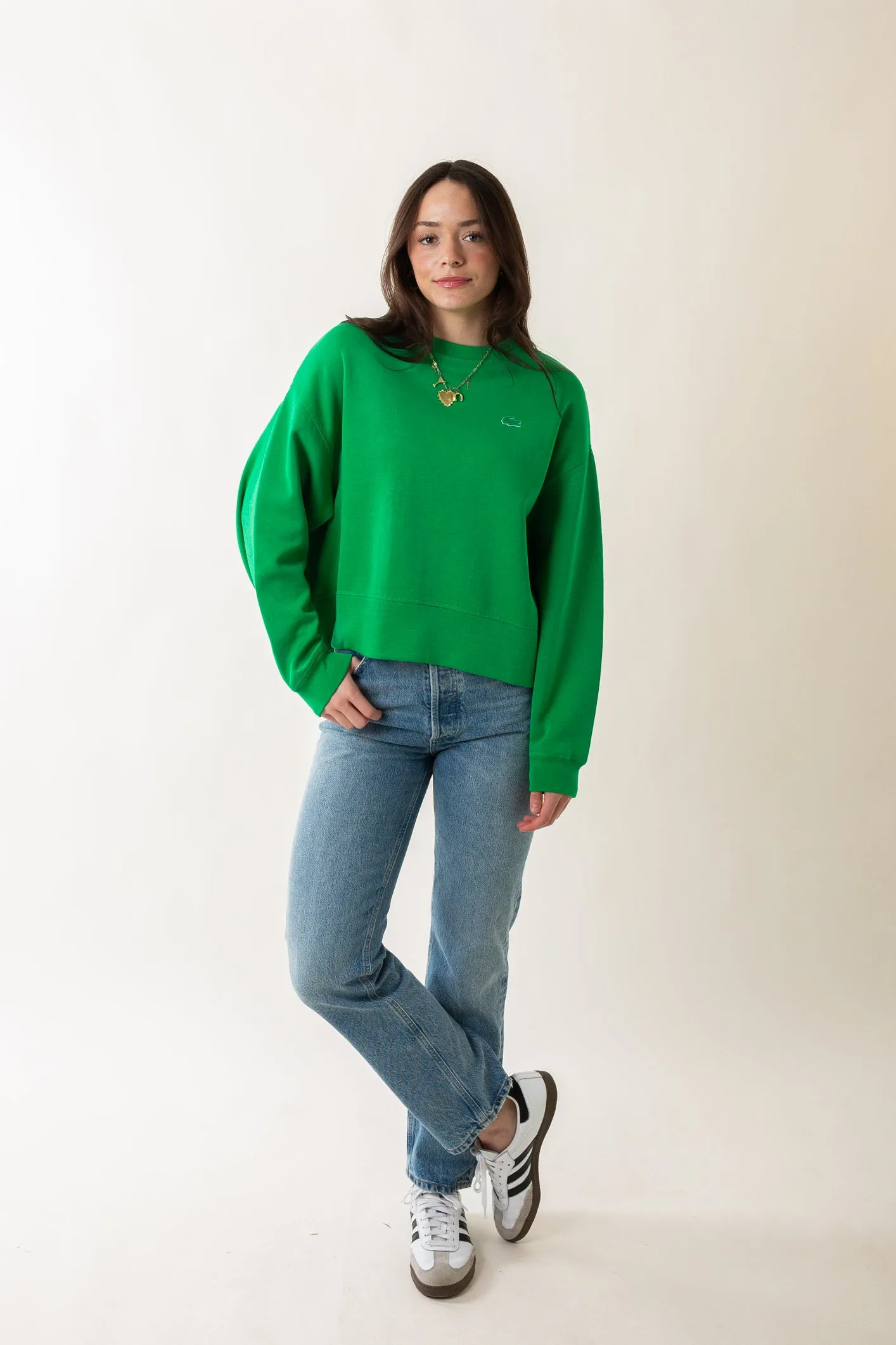 Exposed Stitch Sweatshirt