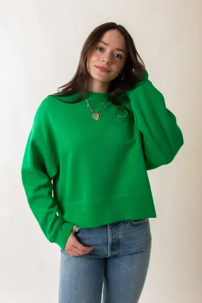 Exposed Stitch Sweatshirt