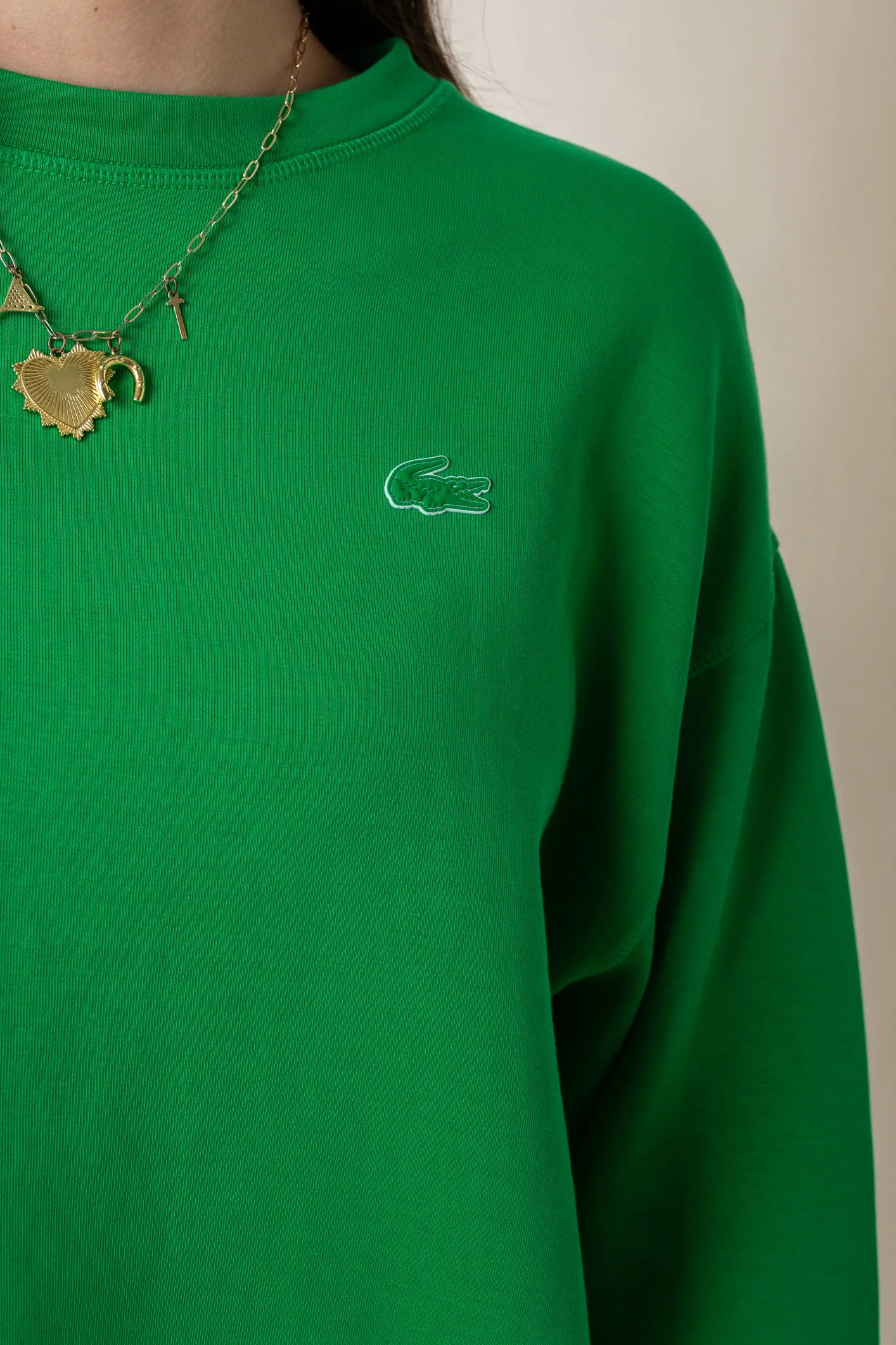 Exposed Stitch Sweatshirt