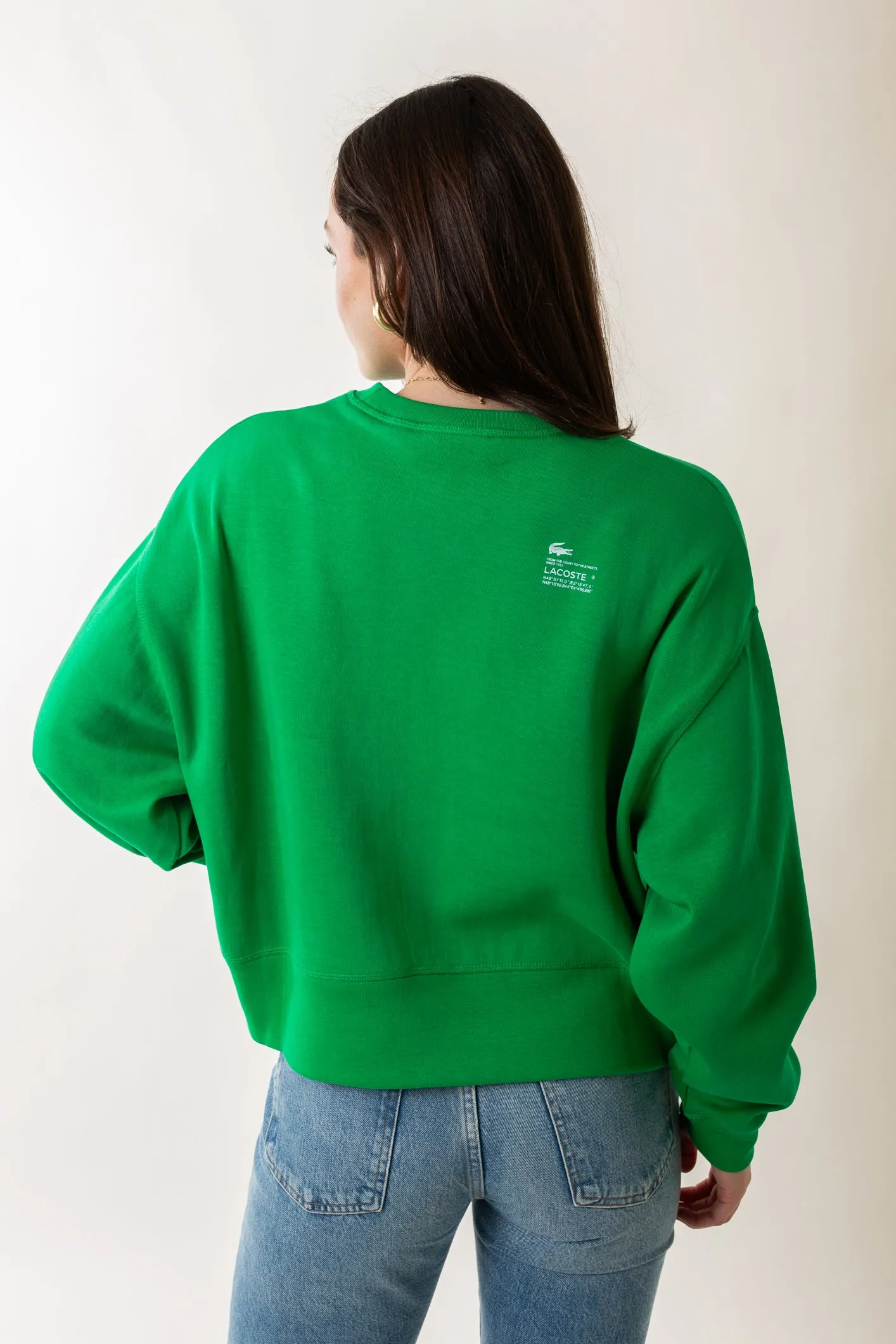 Exposed Stitch Sweatshirt