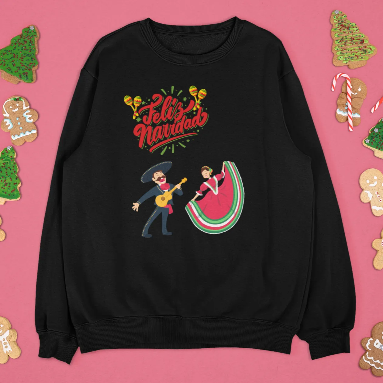 Feliz Navidad Sweatshirt, Merry Christmas Sweater, Navideño Tees, Spanish Xmas Shirt, Feliz Navidad 2023 Hoodie, Gift Idea, Nutcracker shirt