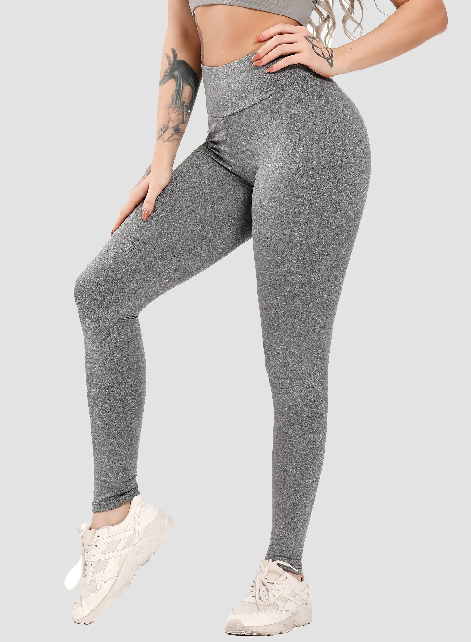 Fittoo Gym Scrunch Leggings Back Scrunch Ruched butt Women Sport Leggings