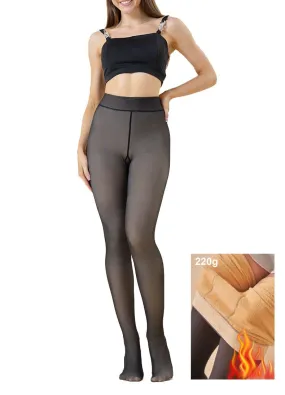 fleece lined footed leggings