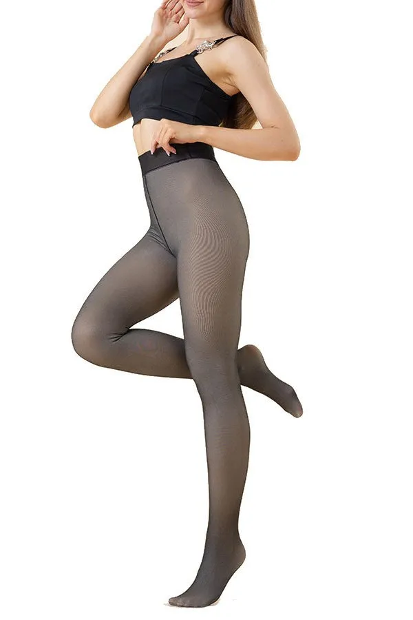 fleece lined footed leggings
