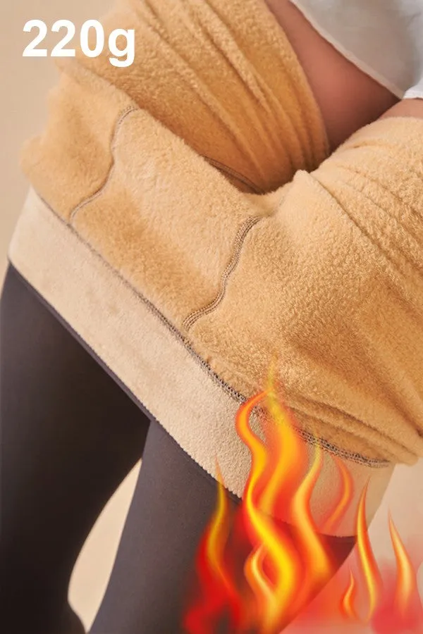 fleece lined footed leggings